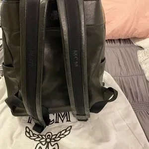 MCM | Bags | Mcm Authentic Backpack Blackbrown Lambs Leather  display picture 2